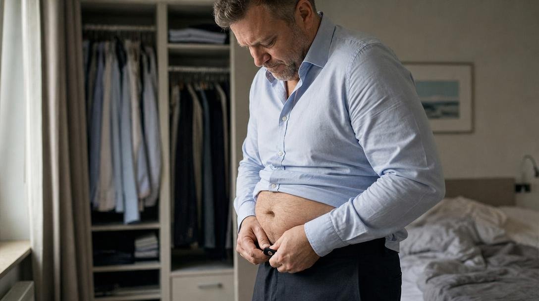 7 Zeichen, dass dein Bauch ab 40 kein Bier-Problem ist (Nummer 7 übersehen fast alle Männer)